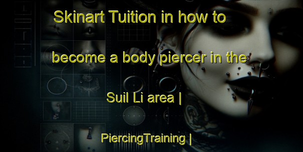 Skinart Tuition in how to become a body piercer in the Suil Li area | PiercingTraining | PiercingClasses | SkinartTraining-Republic of Korea
